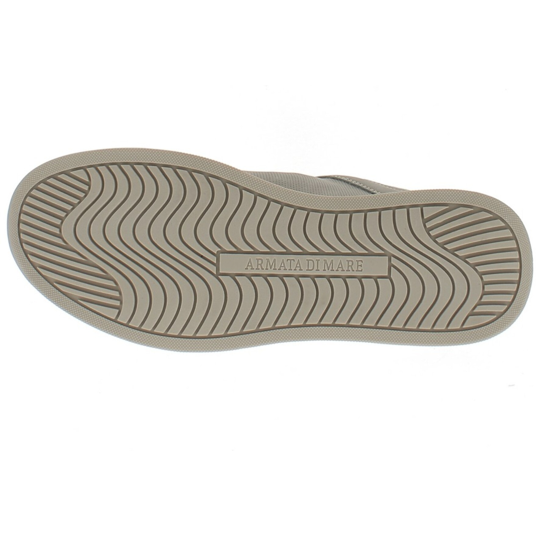 Armata di Mare Scarpe Uomo Sneakers Basse Stringate con Soletta Rimovibile in Memory Foam AMU S25M730 Beige