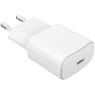 Chargeur USB C ESSENTIELB 20W blanc