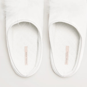 Pantofole Beige