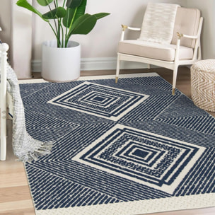 Tapis extérieur tissé kilim rectangle MEPE