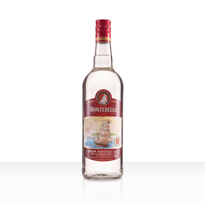 Rhum Blanc Agricole Montebello - Guadeloupe | 50% vol | 100cl
