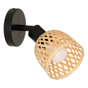 Applique murale/plafonnier Lio beige 10x10cm