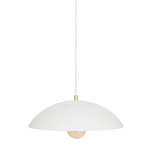 Suspension Delcia D45cm blanche