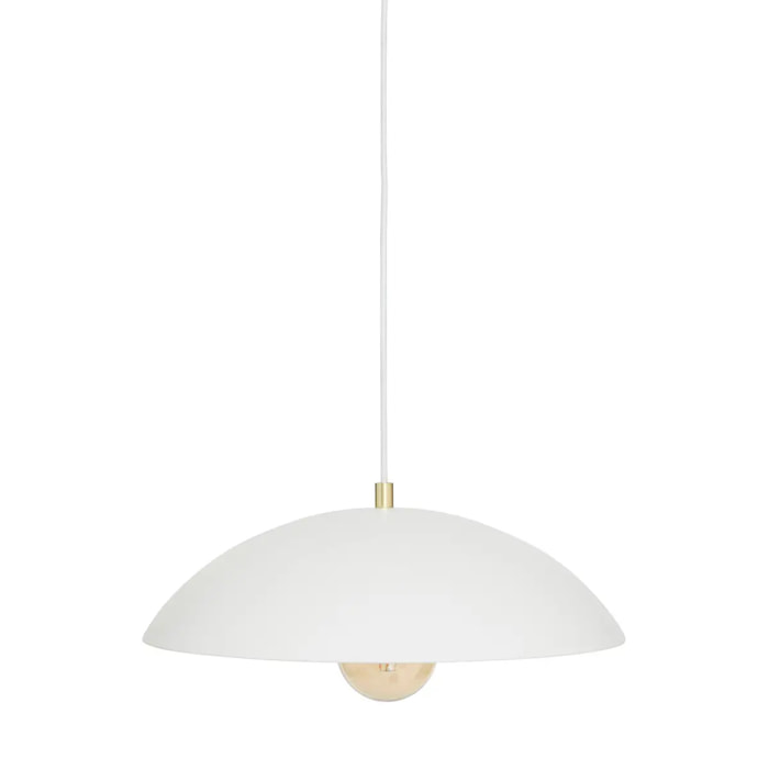 Suspension Delcia D45cm blanche