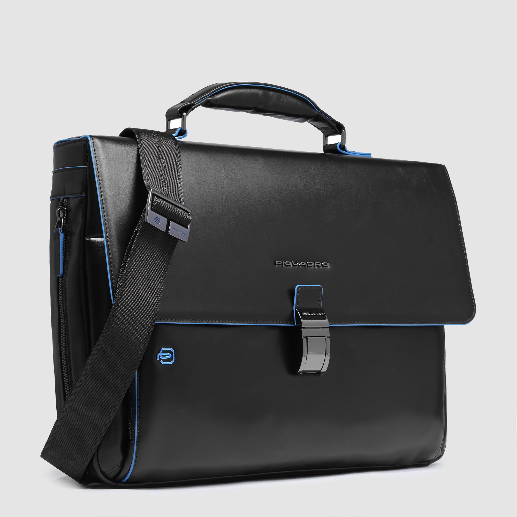 Piquadro Ventiquattrore espandibile porta pc 15,6"