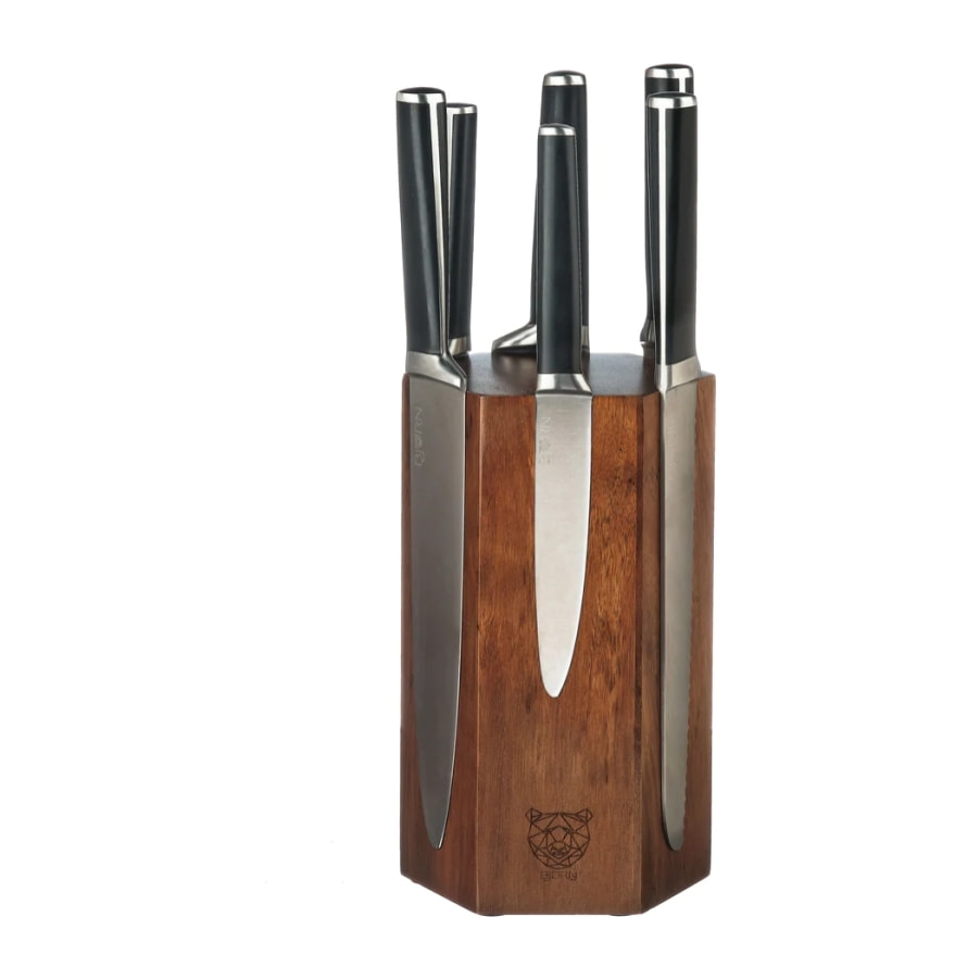 Bloc couteaux de cuisine JONA IMATRA - 7 pièces