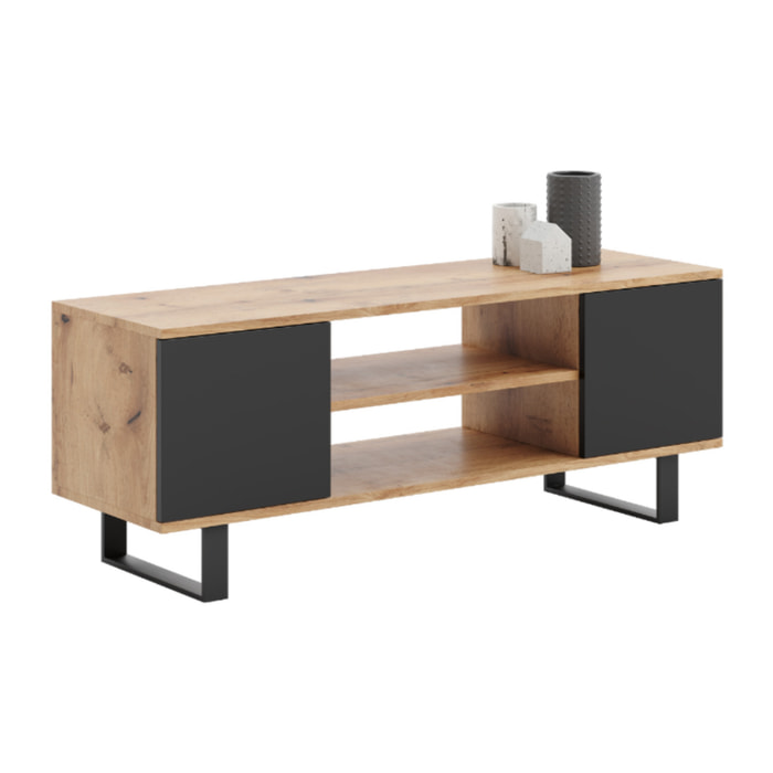 Mobile TV Focus in Rovere Craft e Nero