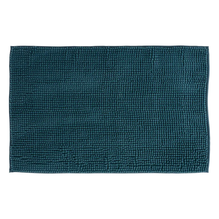 Tapis de bain 50x80cm "Colorama" bleu pétrole