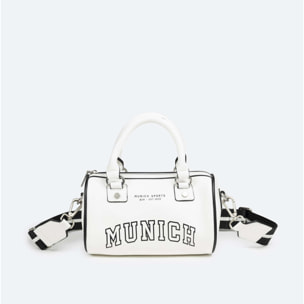 COURT CROSSBODY BARREL C/WHITE