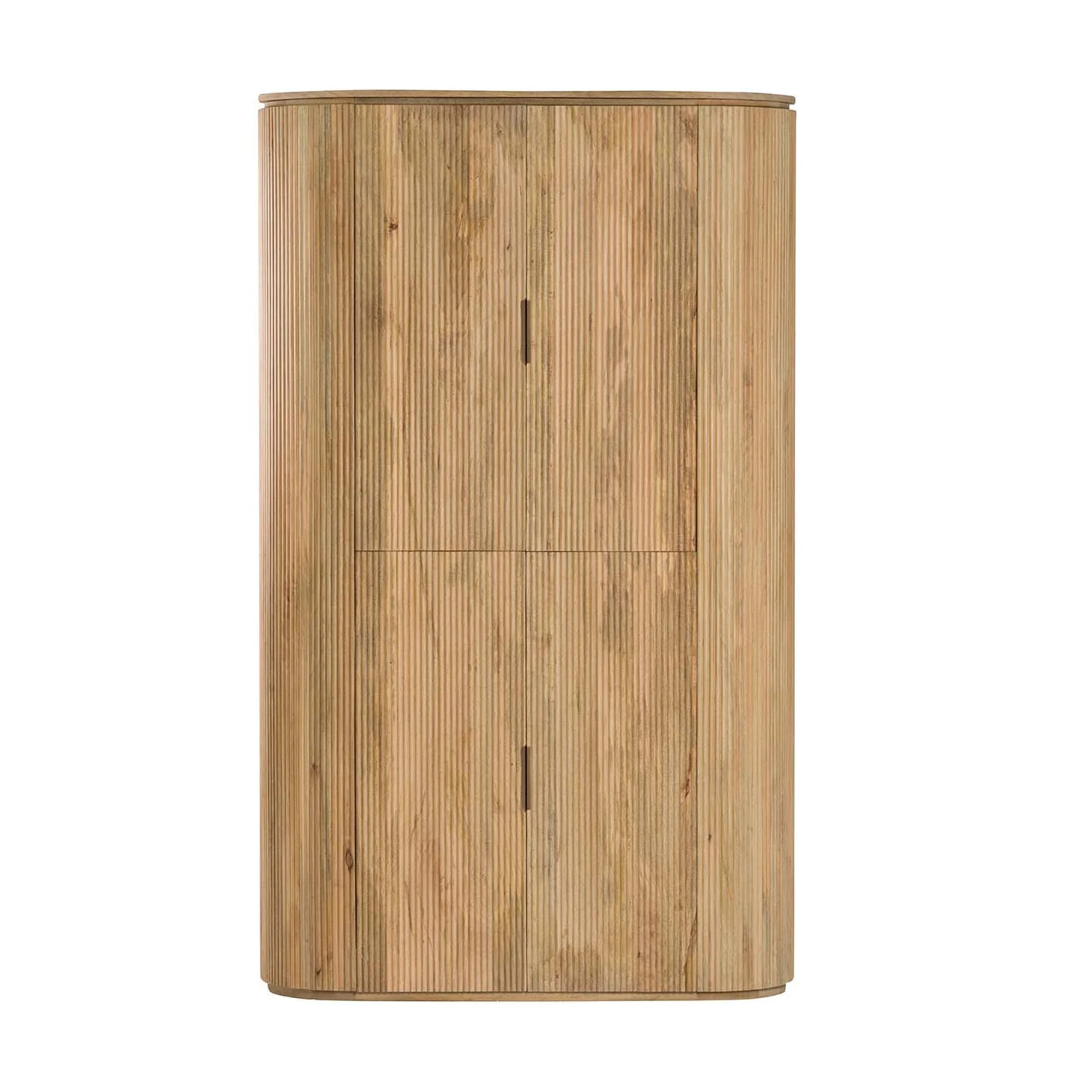 Cabinet Madera Mango Marron Myra 120x45x200 Cm