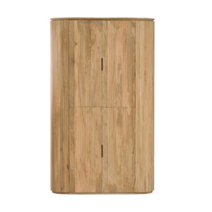 Cabinet Madera Mango Marron Myra 120x45x200 Cm