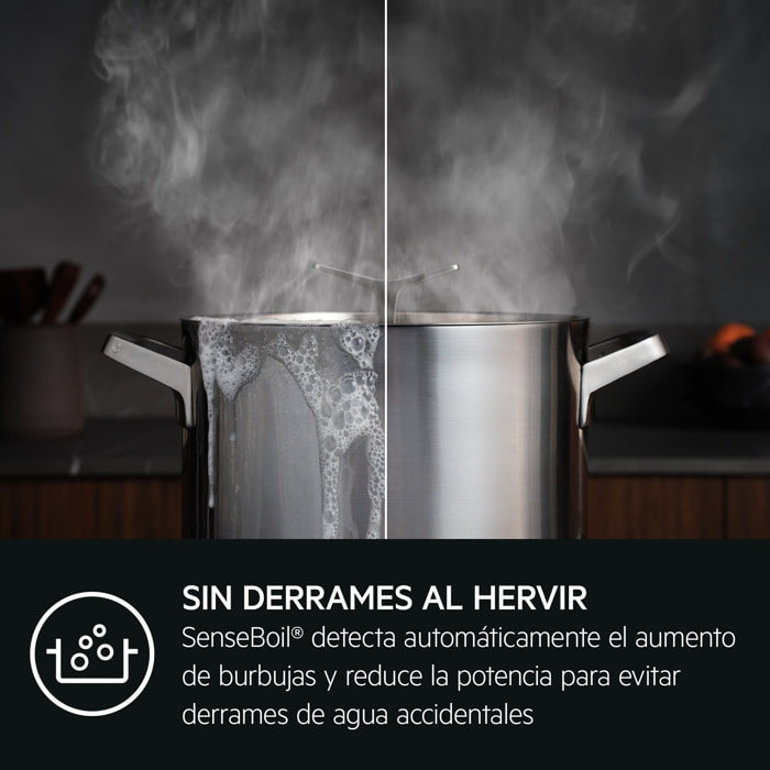 AEG Placa de inducción Serie 8000 Sense Boil&Fry de 80 cm TI84IB30FB