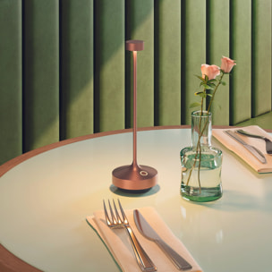 6 Lampe de table RUBY + Socle de charge