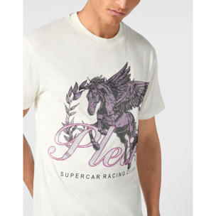PHILIPP PLEIN Camiseta de cuello redondo RACING