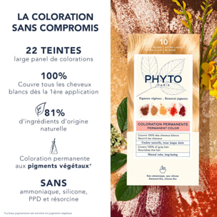 Kit Coloration - Coloration Permanente 10 Blond Extra Clair
