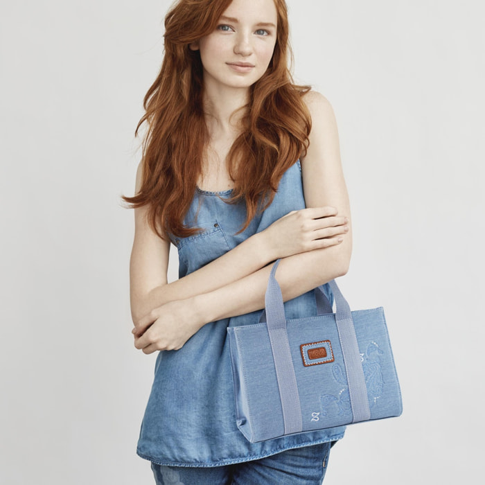 Bolso De Mano Lois Cincinnati Azul