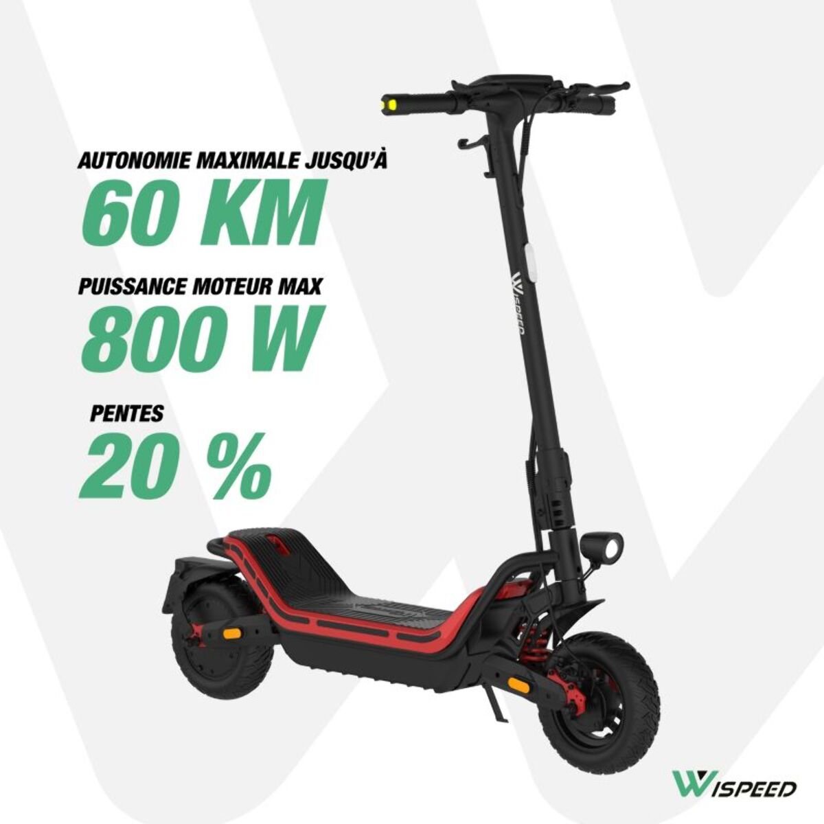 Trottinette électrique WISPEED SUV PILOT 150R off road