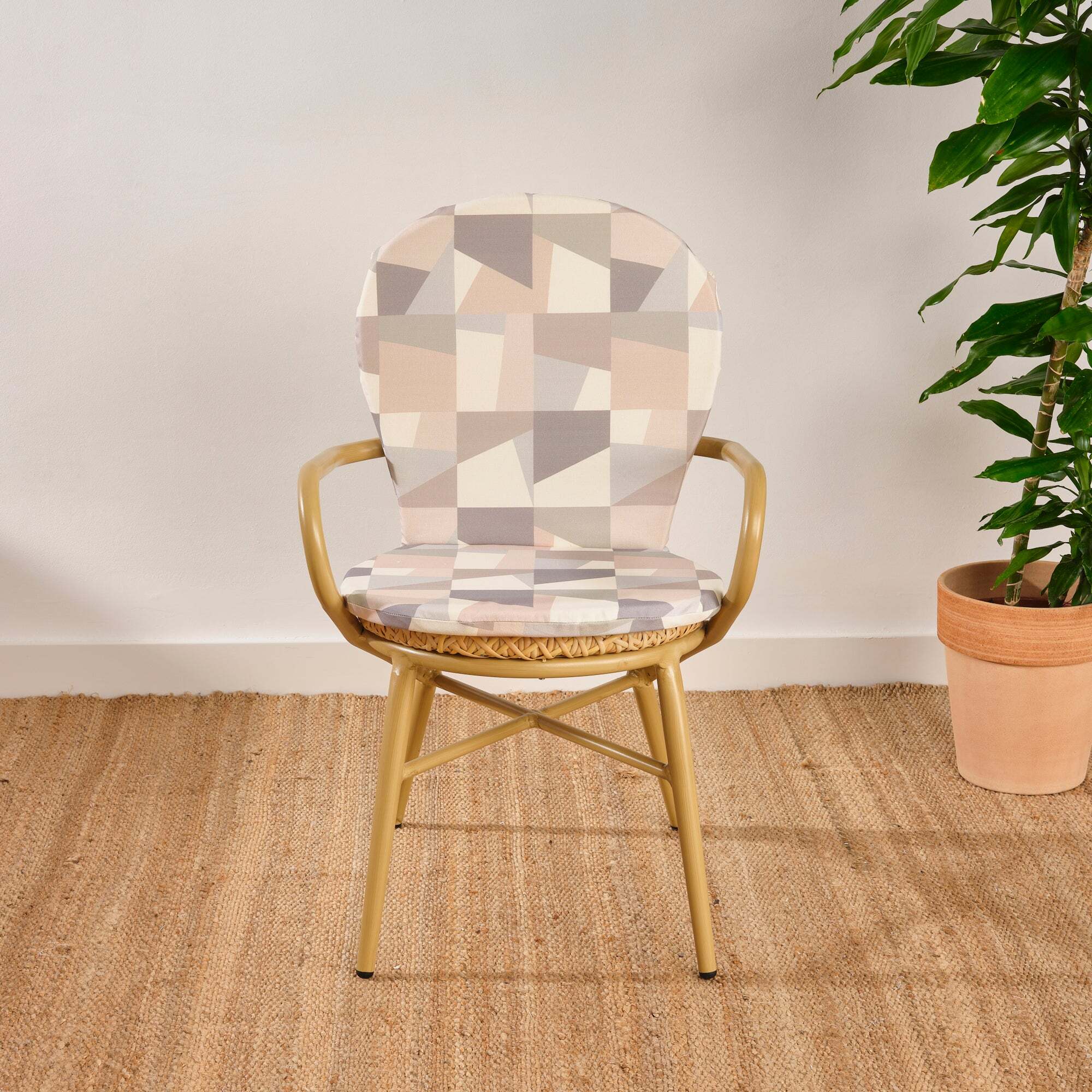 Coussin pour chaise d'extérieur Natacha Soft 1 48x90 cm