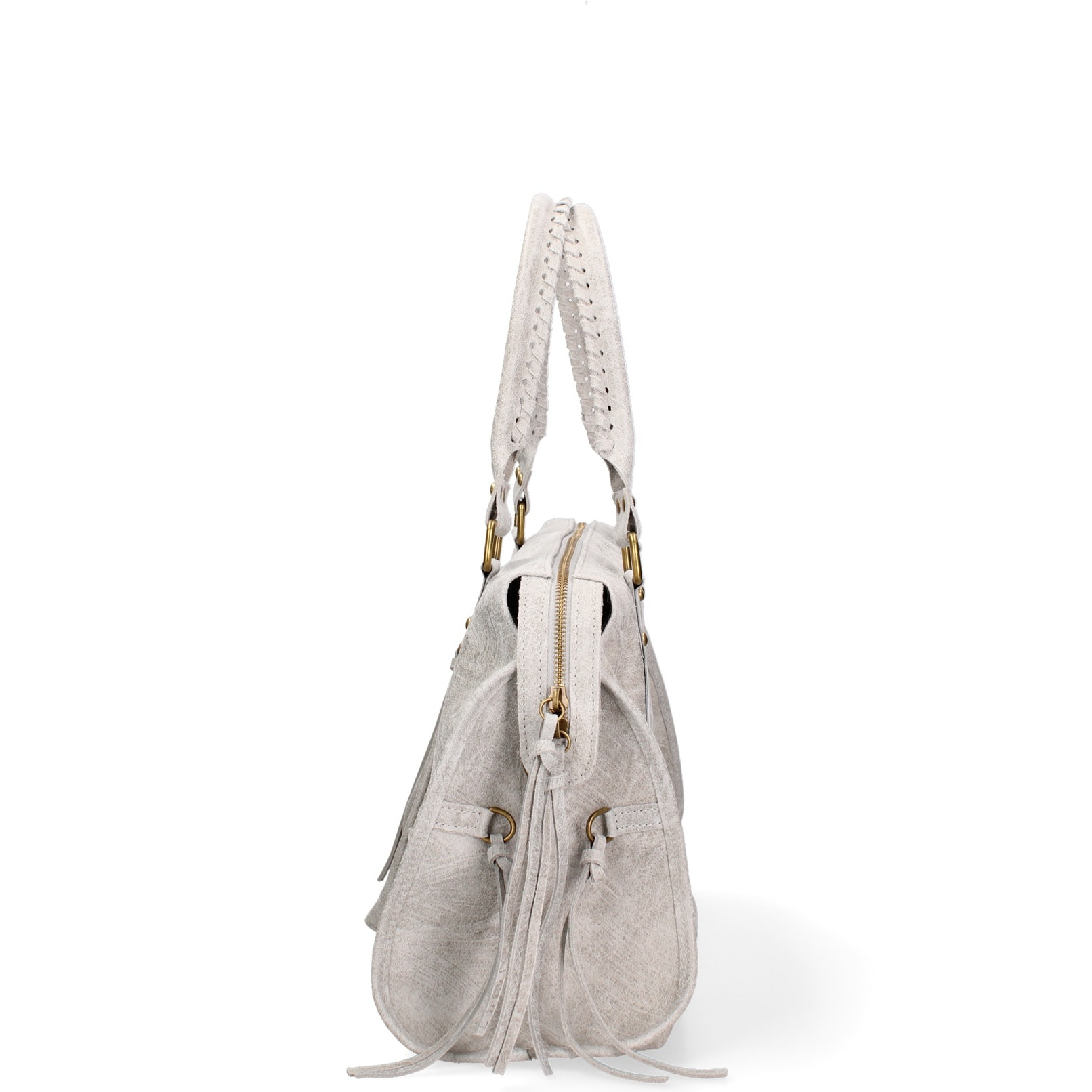 Borsa a spalla da donna - Modello Clara - Vera pelle - 41.0 x 28.0 x 13.0 cm