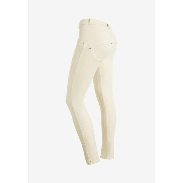 Pantaloni push up WR.UP® clessidra tessuto navetta ecologico