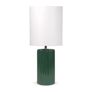 Lampe à poser en céramique verte - Palladio