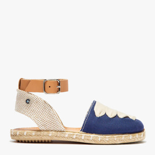 Espadrillas da bambina con lacci