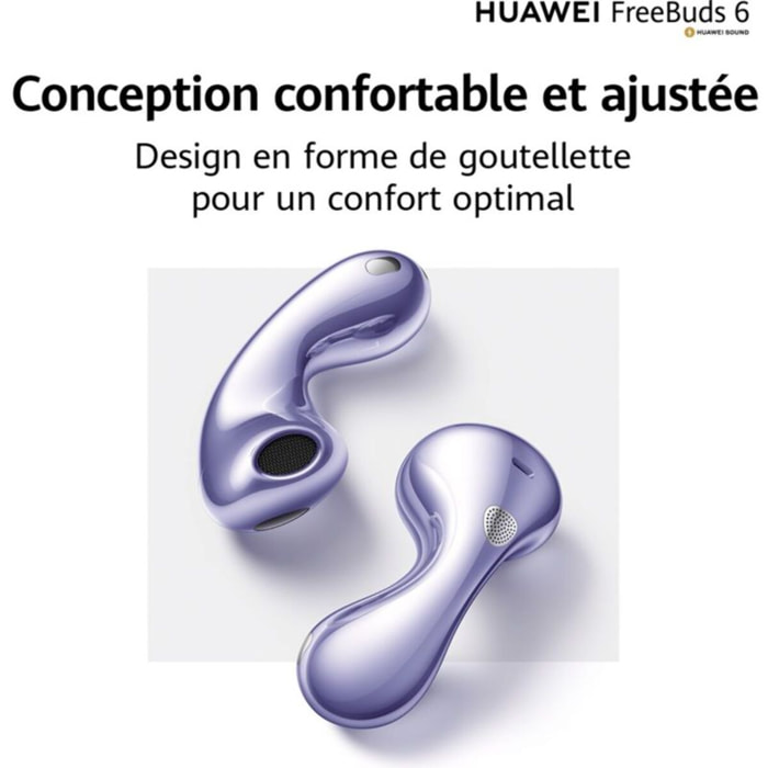 Ecouteurs HUAWEI Freebuds 6 Blanc