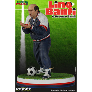 Lino Banfi Old & Rare Statua in Resina 25 Cm Edizione Limitata Infinite Statue