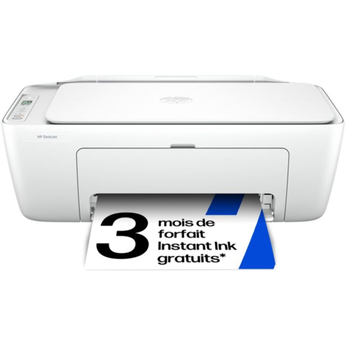Imprimante jet d'encre HP Deskjet 2821e éligible Instant Ink