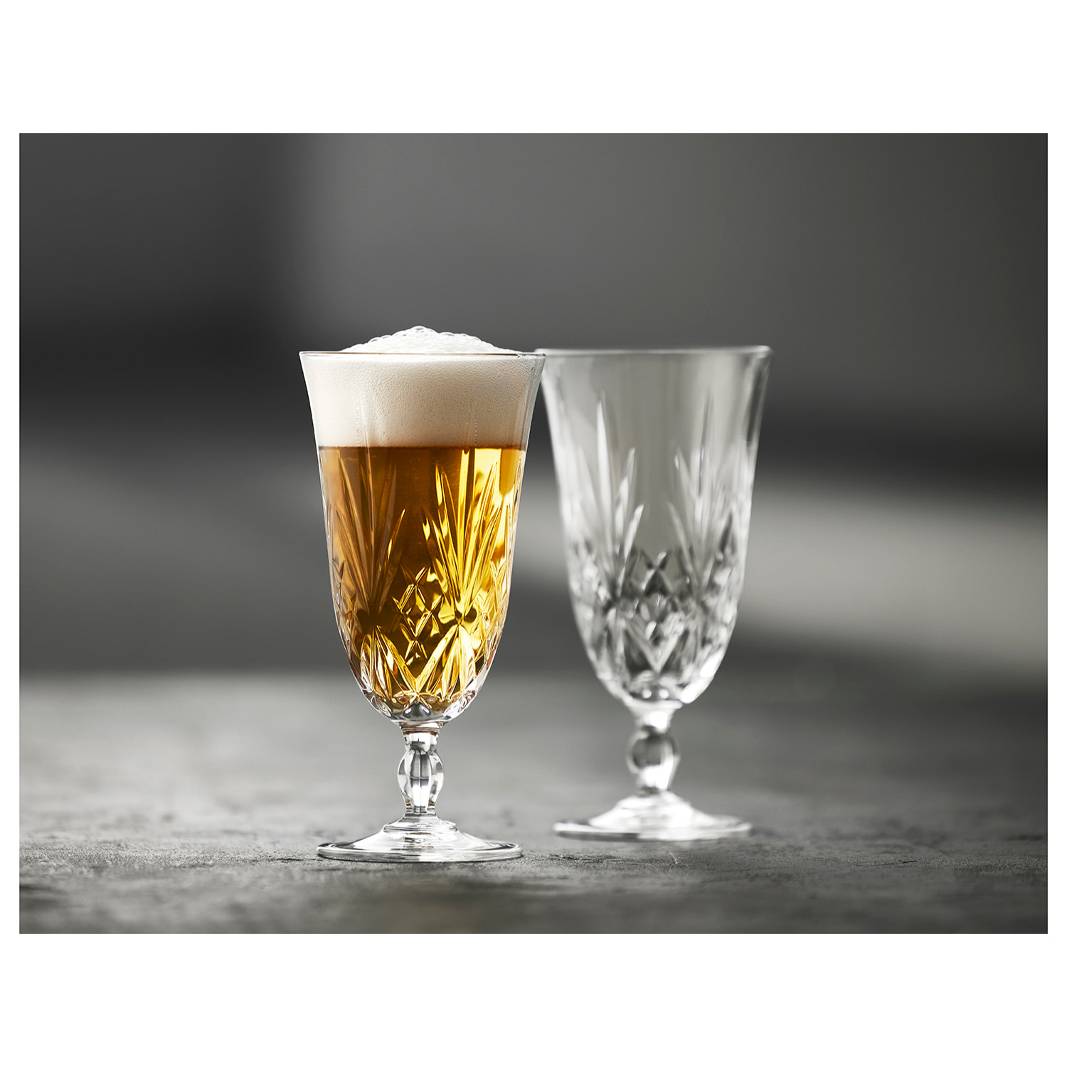 Set de 4 verres à bière Melodia 40cl