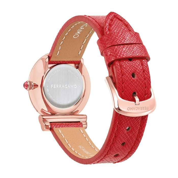 Ferragamo Reloj Analógico De Cuarzo Mv-Gancini