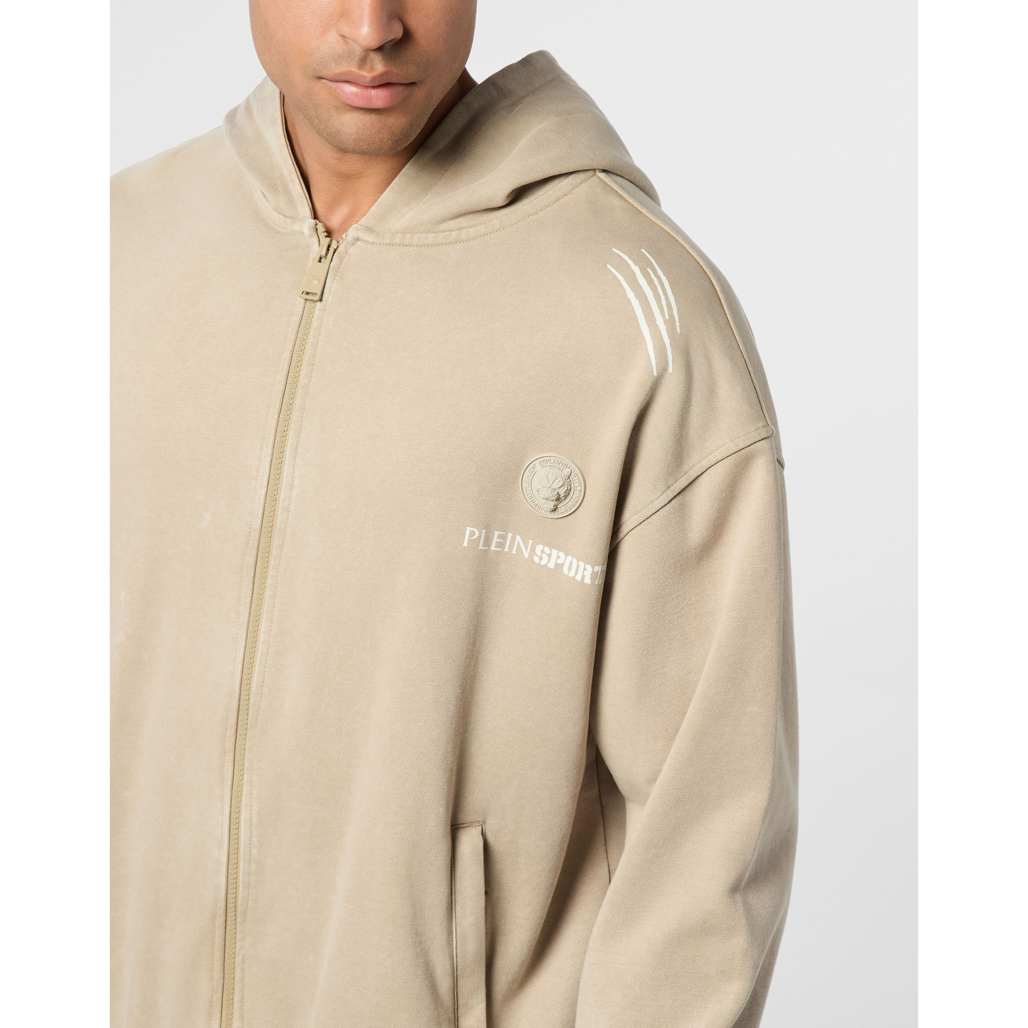 PLEIN SPORT Felpa Con Cappuccio