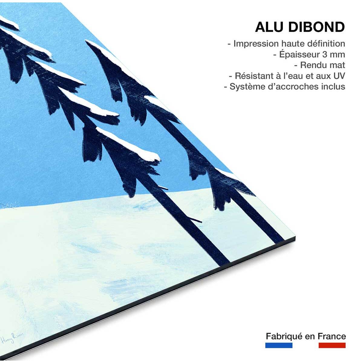 Tableau paysage peuf  Tableau alu Dibond