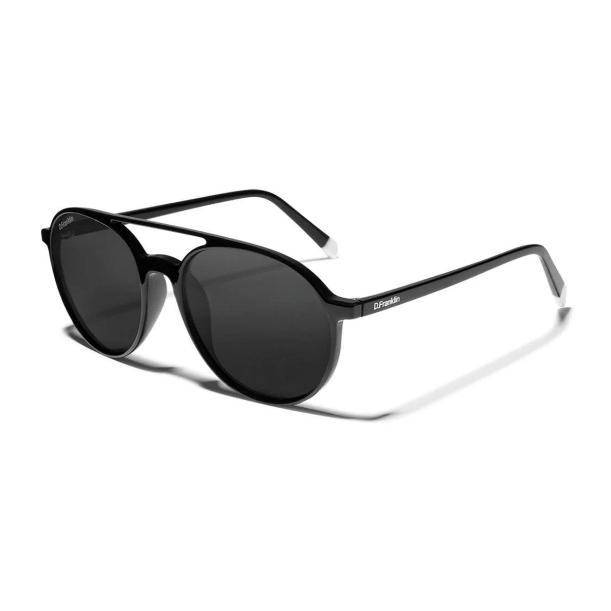 Gafas de Sol America Round Black / Black D.Franklin