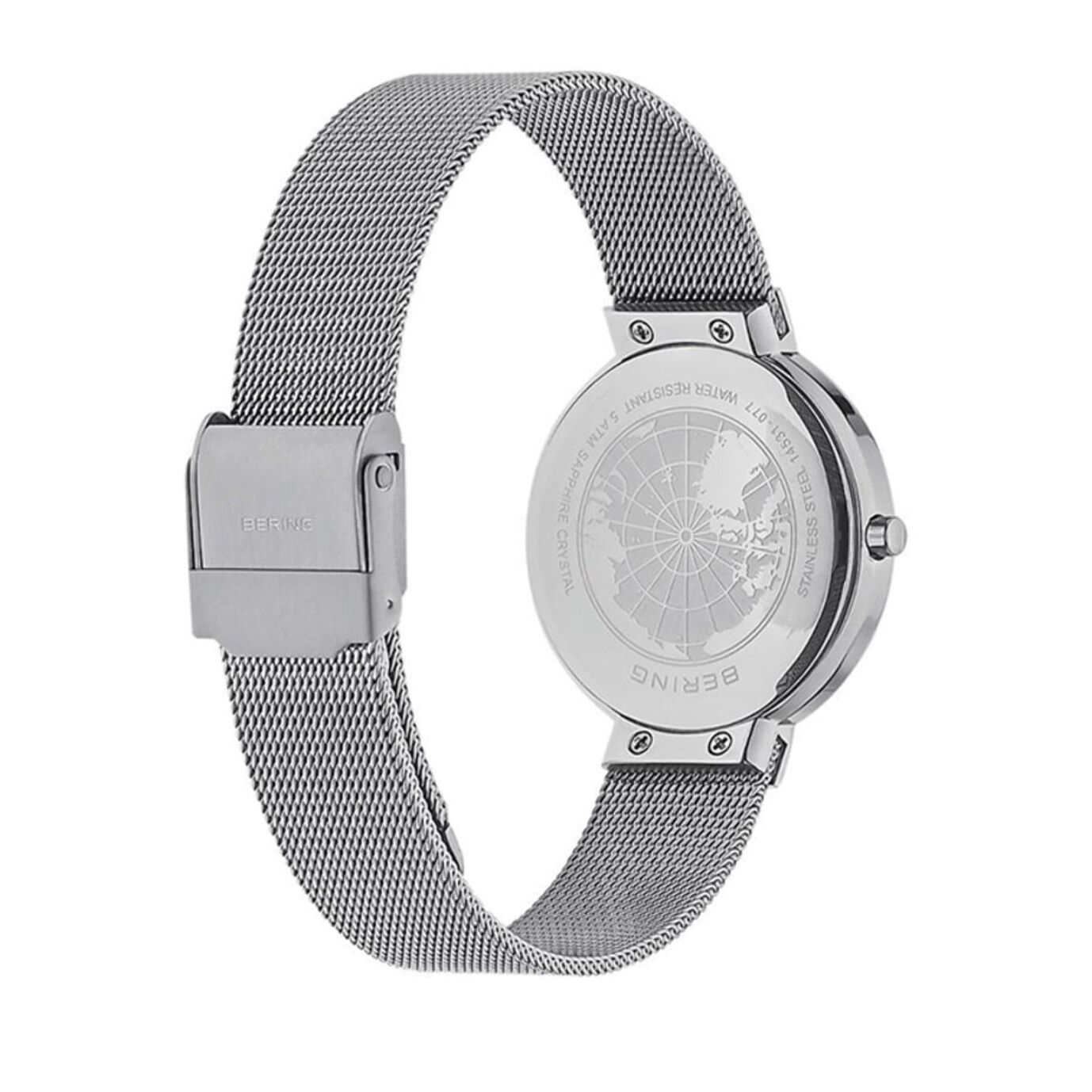 Reloj Bering 14531-077 Mujer Analogico Cuarzo con Correa de Acero