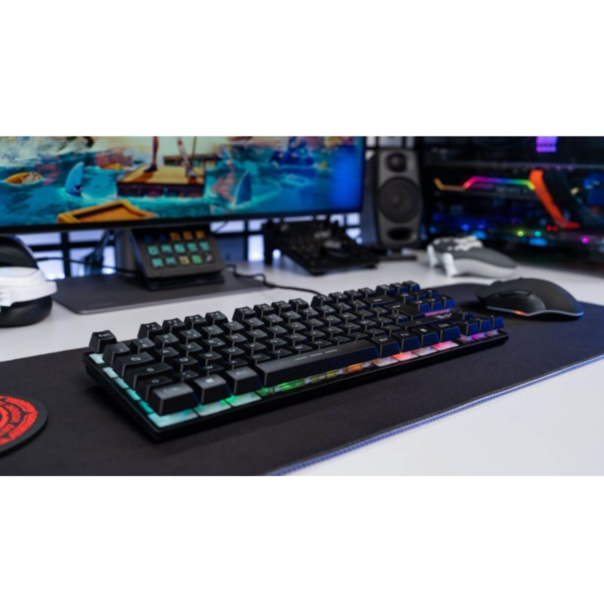 Clavier gamer THE G-LAB KEYZ CAESIUMTKL FR