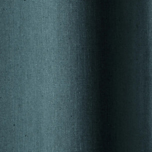 Rideau "Panama" - bleu canard - 140x260 cm