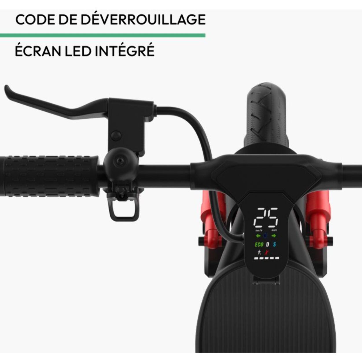 Trottinette électrique WISPEED AIRO V16 noire