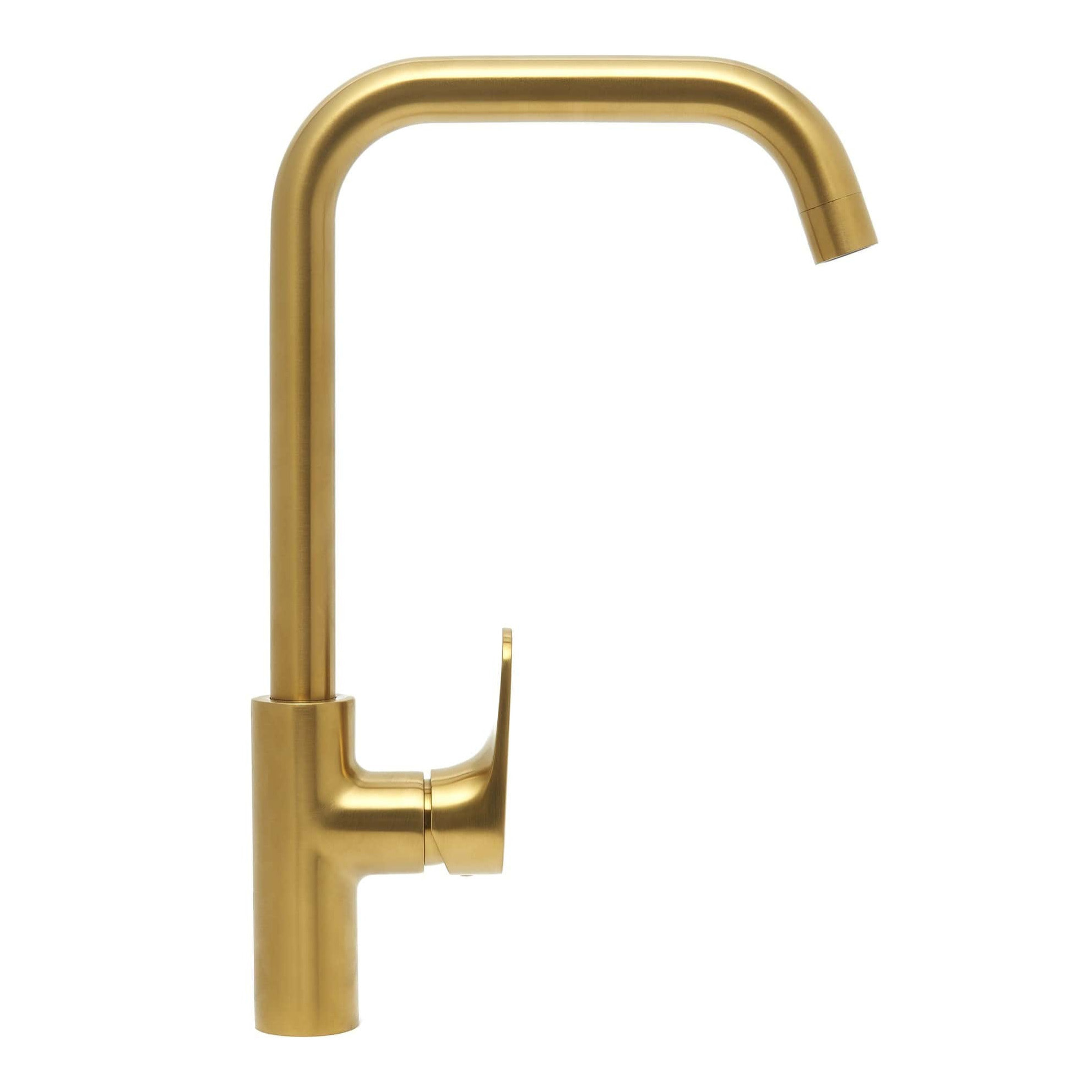 DARK mitigeur cuisine avec bras pivotant or brossé (SATBSDA280LBZ)