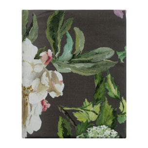 Housse de couette imprimée en percale de coton, ALEXANDRIA, Améthyste