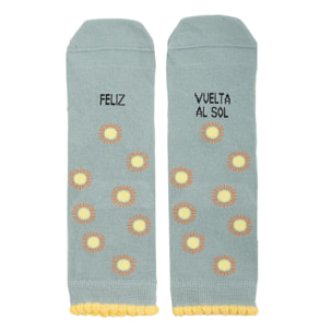 Calcetines "Feliz vuelta al sol"