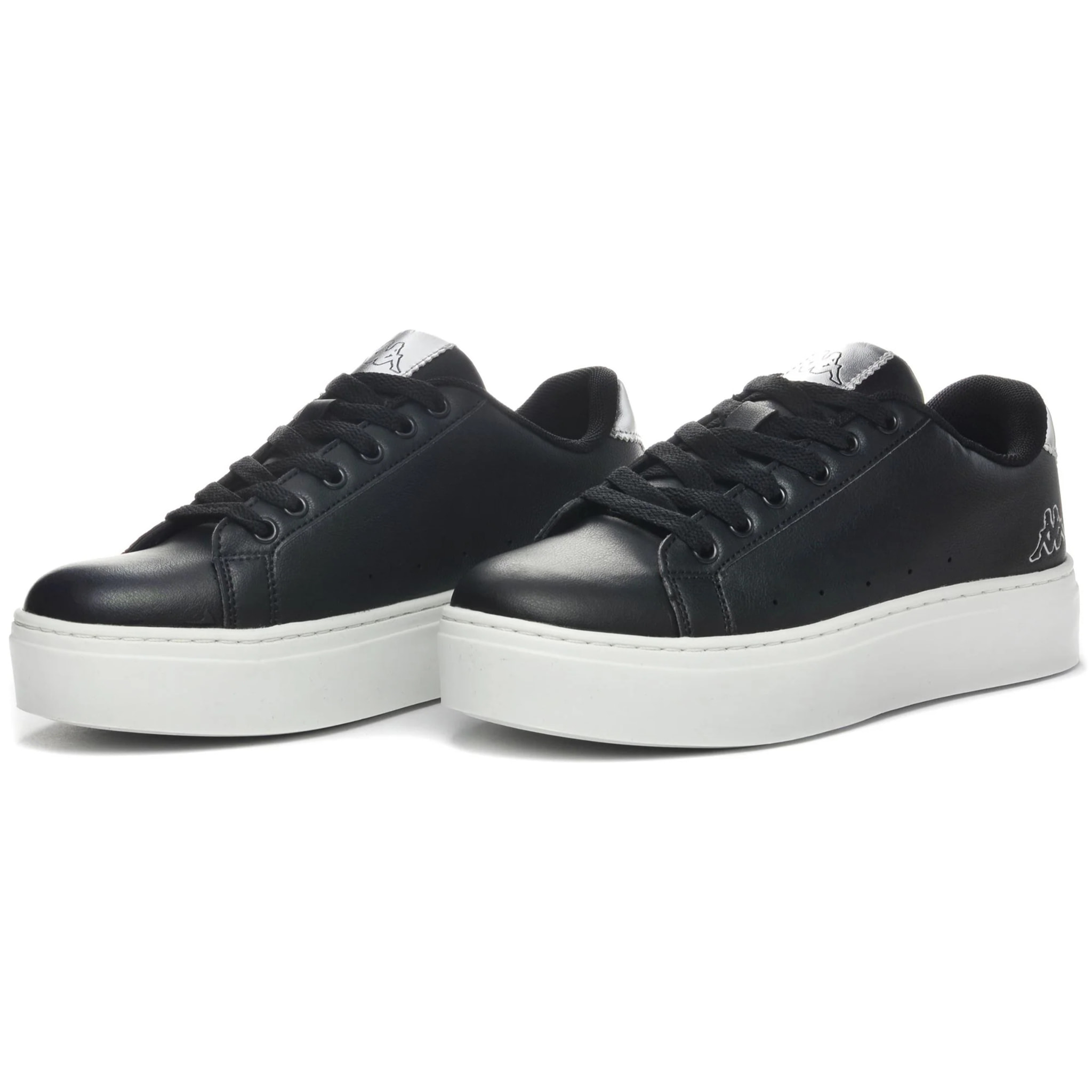 Kappa - Sneakers Mujer Negro - Logo Isabel