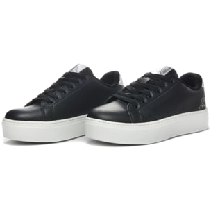 Kappa - Sneakers Mujer Negro - Logo Isabel