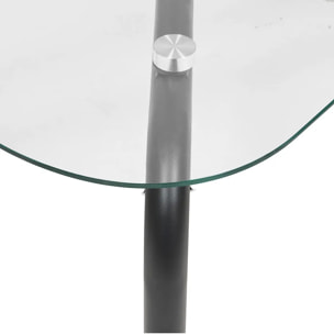 Table basse Hecate noir 110x60cm