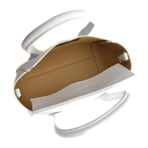 Borsa a spalla Anna Luchini Bianco