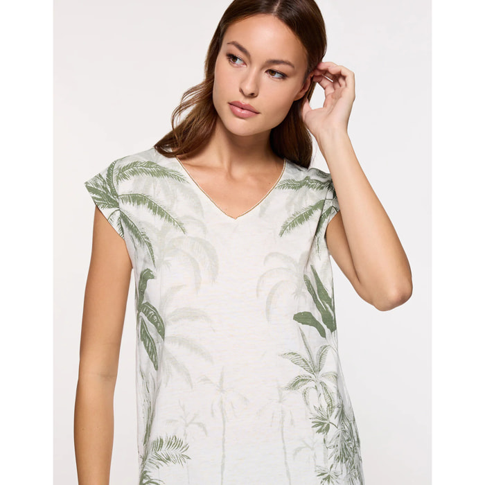 Camiseta Manga Corta Verde - Leaverna