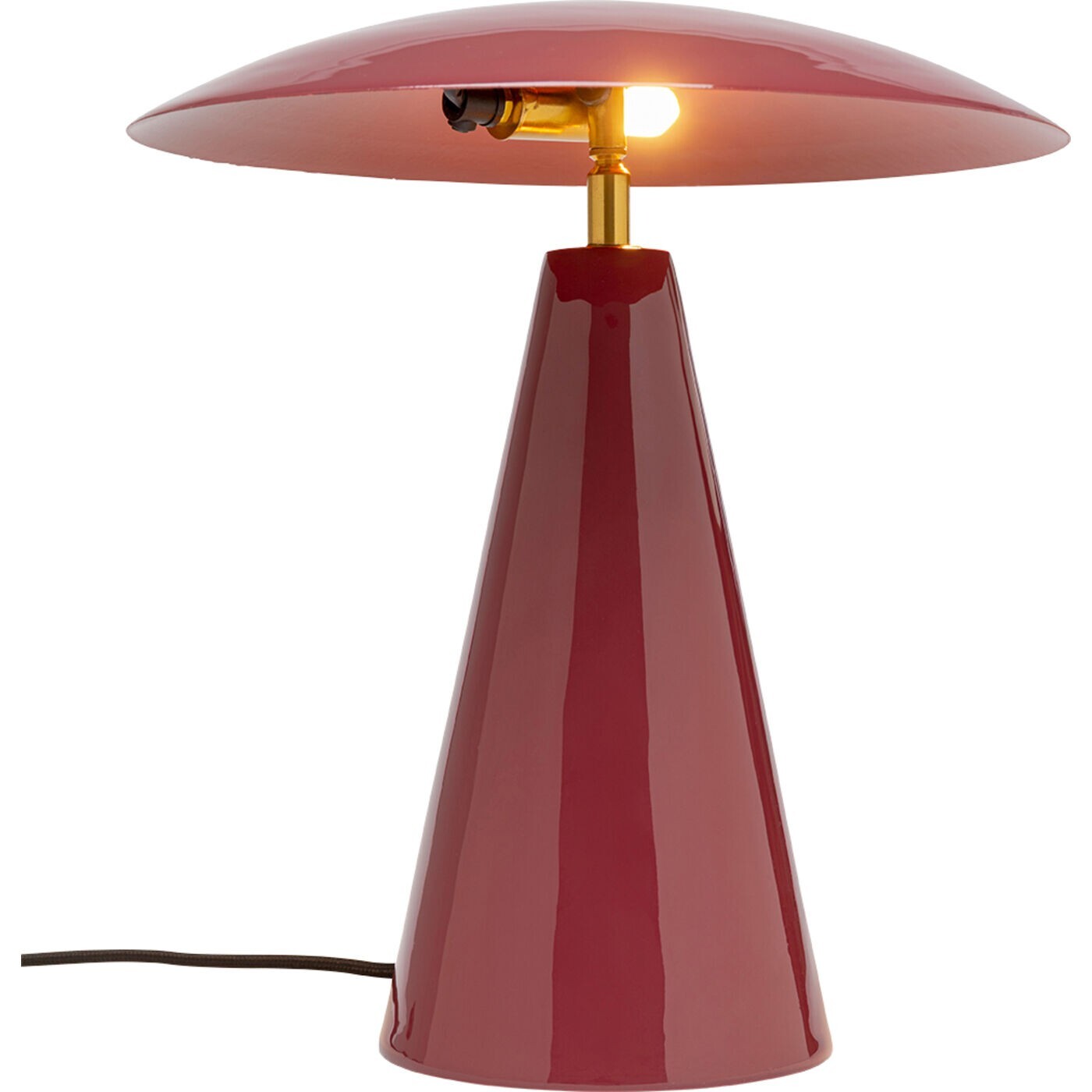 Lampe Fungo Flat framboise Kare Design