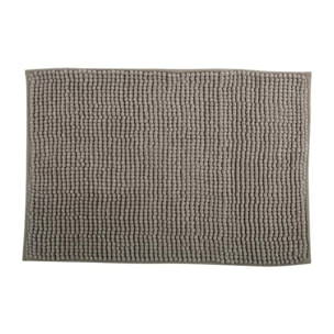 Tapis de bain Microfibre CHENILLE 40x60cm Taupe MSV