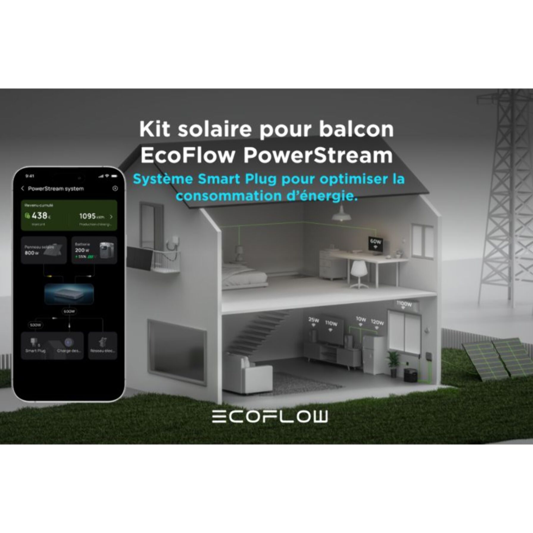 Prise connectée ECOFLOW Smart Plug