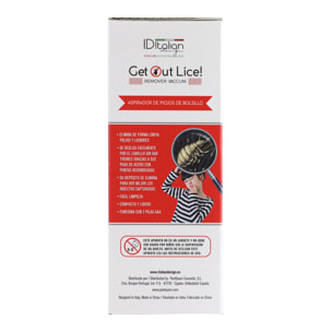 Peigne compact anti-poux à piles